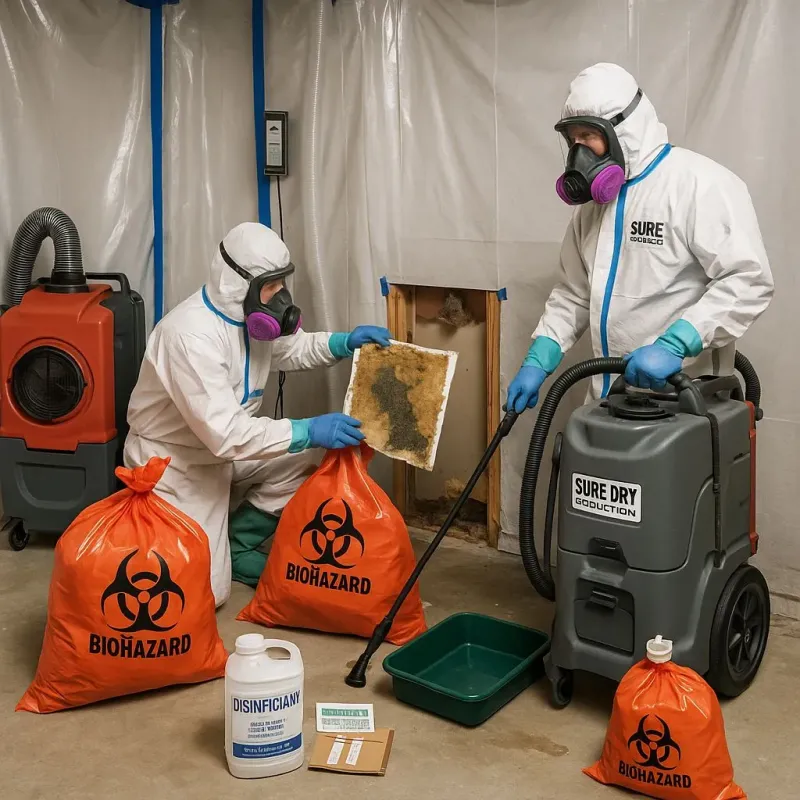 Contaminated Water Handling Protocols process in Beechwood, MS